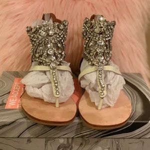 Jeffery Campbell Prizzy Swarvoski Sandals